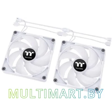 Набор вентиляторов Thermaltake CT120 ARGB Sync White 2-Fan Pack (CL-F153-PL12SW-A)